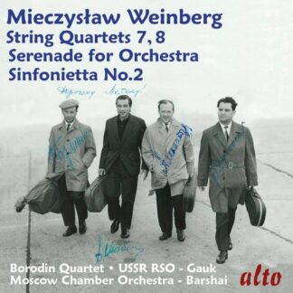 Photo No.1 of Mieczyslaw Weinberg: String Quartets Nos. 7 & 8, Serenade, Sinfonietta No. 2