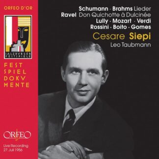 Photo No.1 of Cesare Siepi - Liederabend (Live Recording 1956)