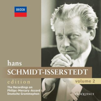 Photo No.1 of Hans Schmidt-Isserstedt Edition - Vol. 2 (The Recordings on Philips,Mercury,Accord,Deutsche Grammophon)