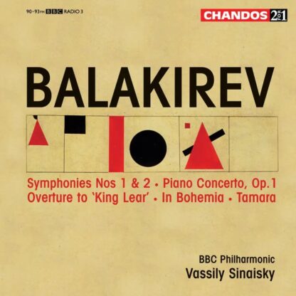 Photo No.1 of Mily Balakirev: Symphonies Nos. 1 & 2, Piano Concerto & other Orchestral Works