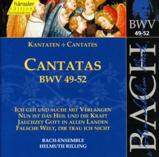 Photo No.1 of J. S. Bach: Cantatas, BWV 49-52 (Bach-Edition Vol. 17)
