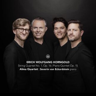 Photo No.1 of Erich Wolfgang Korngold: String Quartet No. 1, Op. 16 & Piano Quintet Op. 15 - Alma Quartet
