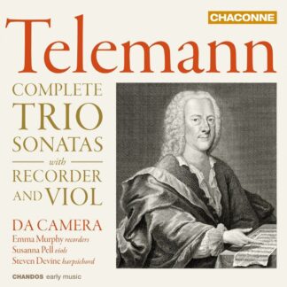 Photo No.1 of Georg Philipp Telemann: Complete Trio Sonatas with Recorder & Violin