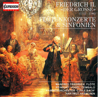 Photo No.1 of Friedrich II der Große: Flute Concertos & Symphonies
