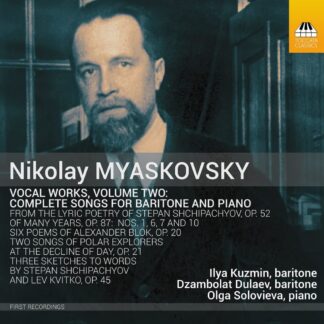 Photo No.1 of Nikolai Myaskovsky: Vocal Works, Vol. 2 - Ilya Kuzmin, Dzambolat Dulaev & Olga Solovieva