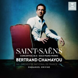 Photo No.1 of Camille Saint-Saëns: Piano Concertos Nos. 2 & 5 & solo pieces piano - Bertrand Chamayou