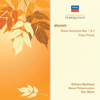 Photo No.1 of Johannes Brahms: Piano Concertos 1 & 2, Piano Pieces - Wilhelm Backhaus