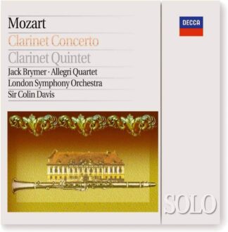 Photo No.1 of W. A. Mozart: Clarinet Concerto & Clarinet Quintet -Jack Brymer
