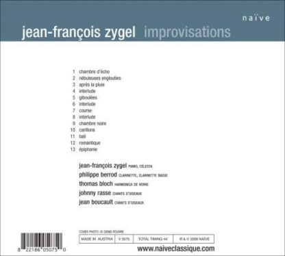 Photo No.2 of Jean-Francois Zygel: Improvisations