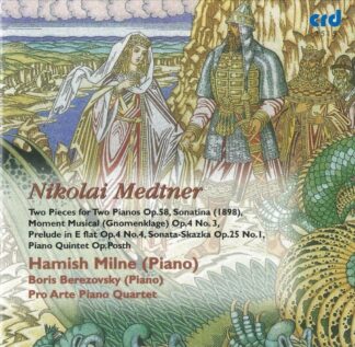 Photo No.1 of Nikolai Medtner: Two pieces for two pianos Op. 58, Piano Quintet Op. posth.