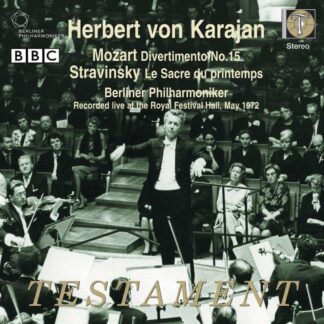 Photo No.1 of Herbert von Karajan conducts Mozart & Stravinsky