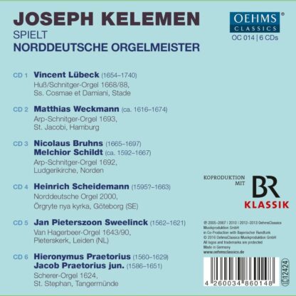 Photo No.2 of Joseph Kelemen pays North German Organ Masters