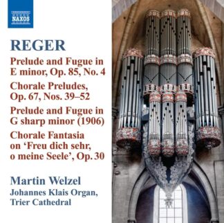 Photo No.1 of Max Reger: Organ Works, Vol. 10 - Martin Welzel