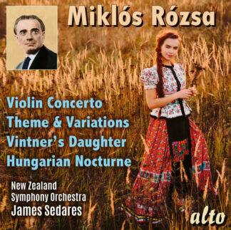 Photo No.1 of Miklős Rőzsa: Violin Concerto & Orchestral Works - James Sedares