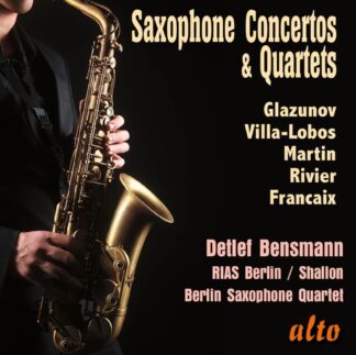 Photo No.1 of Saxophone Concertos & Quartets - Detlef Bensmann