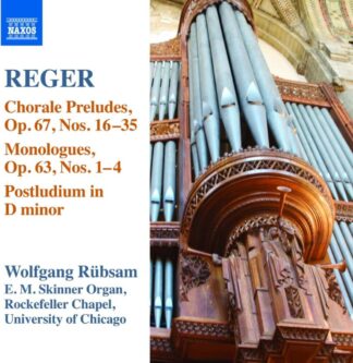 Photo No.1 of Max Reger: Organ Works, Vol. 15 - Wolfgang Rübsam